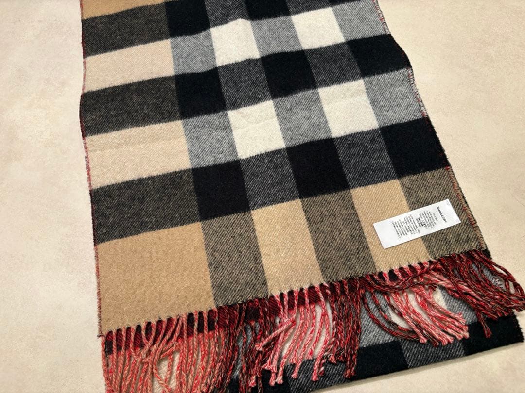 ま*り様 BURBERRY チェック柄マフラー