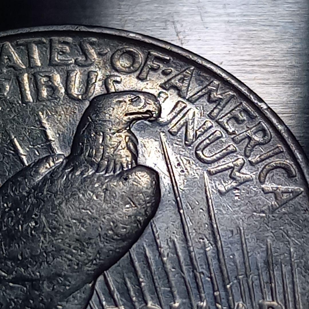 特年 銀貨 1935年 ピースダラー 1ドル アメリカンイーグル 稀少