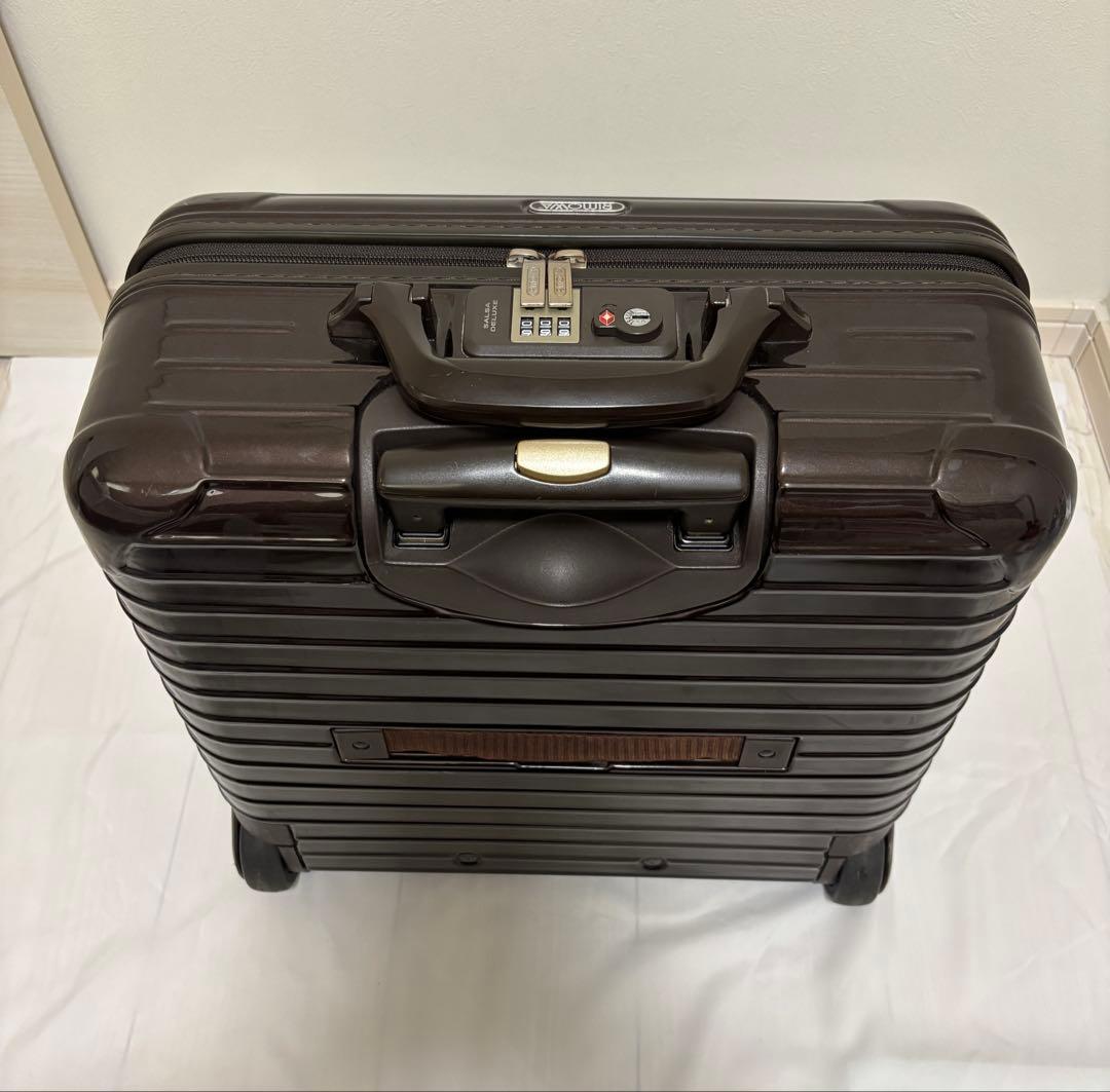 【RIMOWAリモワ】サルサデラックス ビジネストロリー23L機内持ち込み可2輪