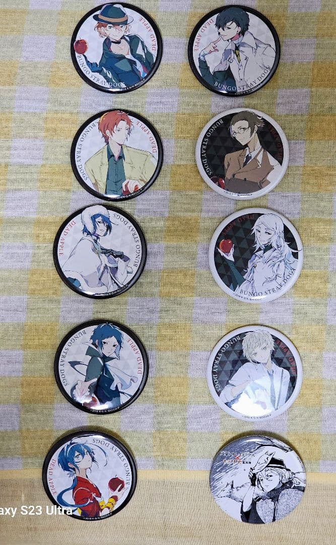 文豪ストレイドッグス　映画　入場特典缶バッジ