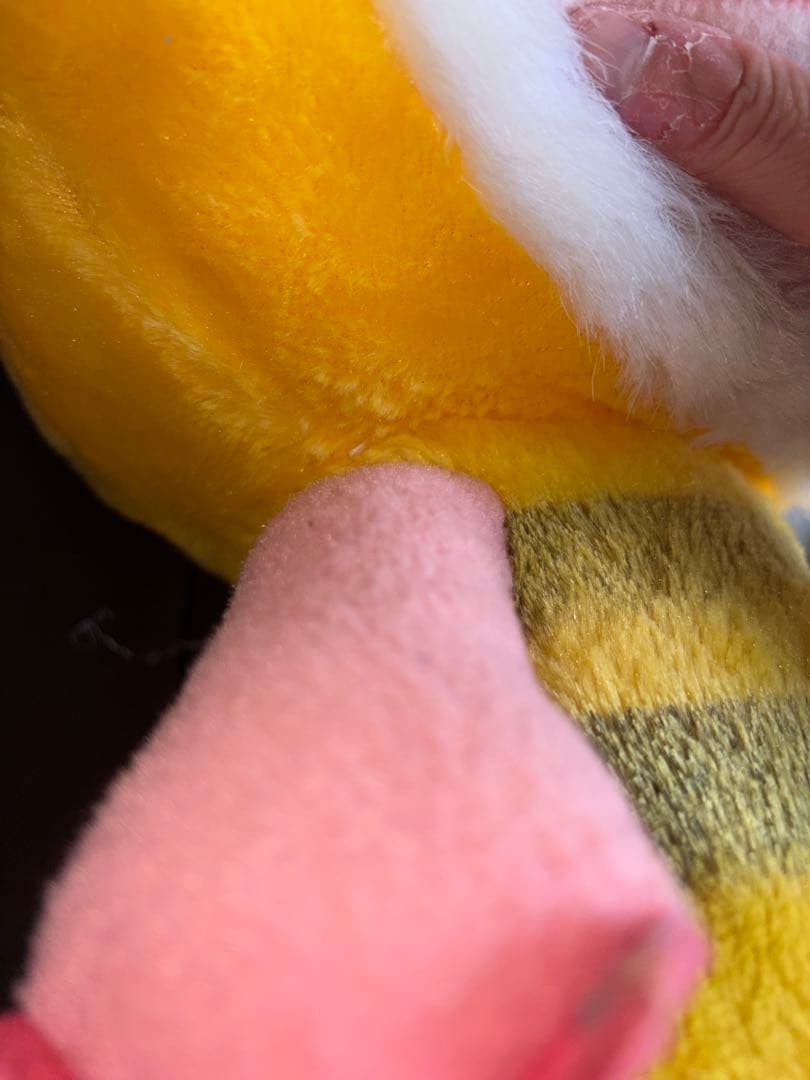 みつばちの着ぐるみを着たエンジェル ぬいぐるみ