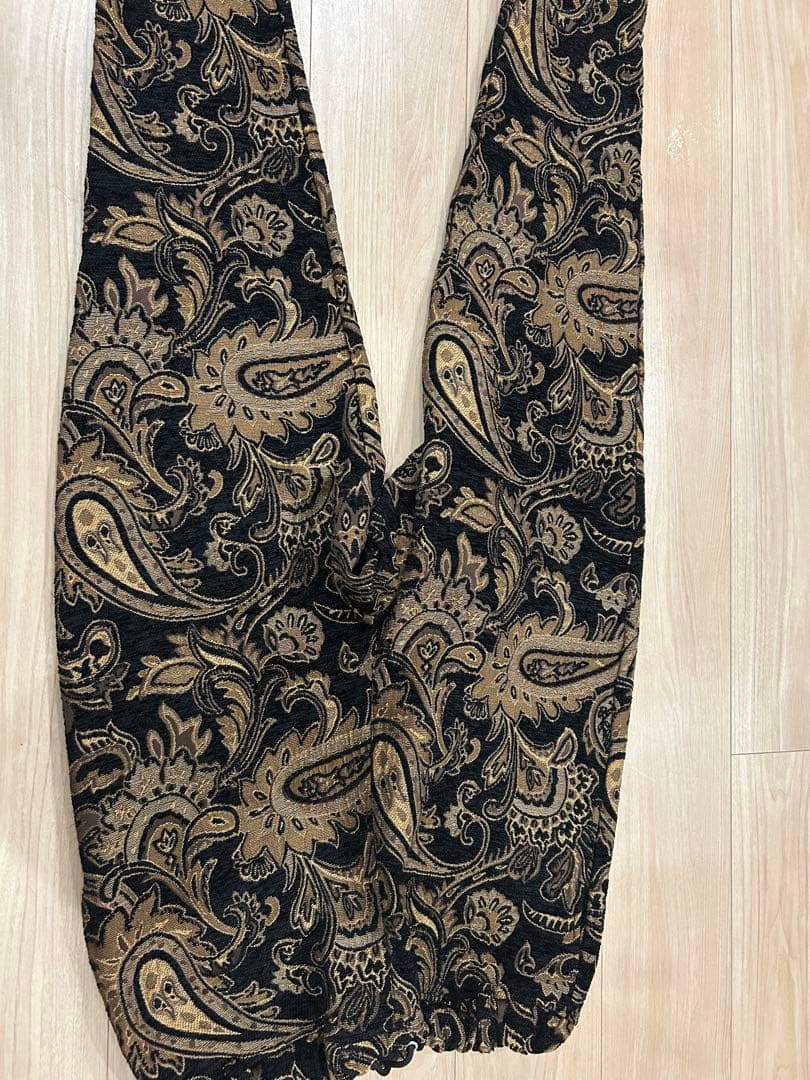 CAMBIO ペイズリー柄 サルエルパンツ S