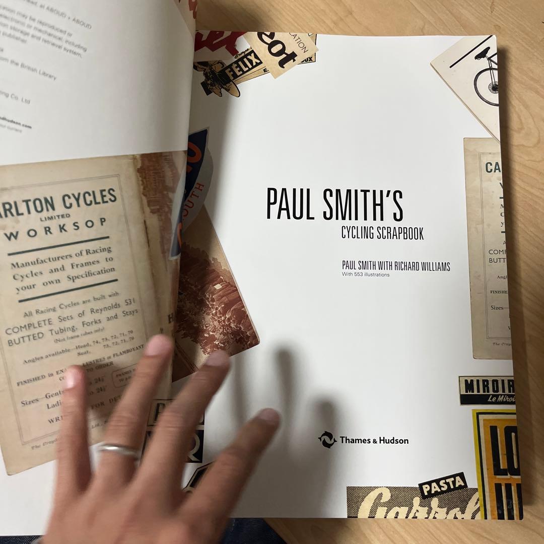 洋書: ポールスミス サイクリングスクラップブック