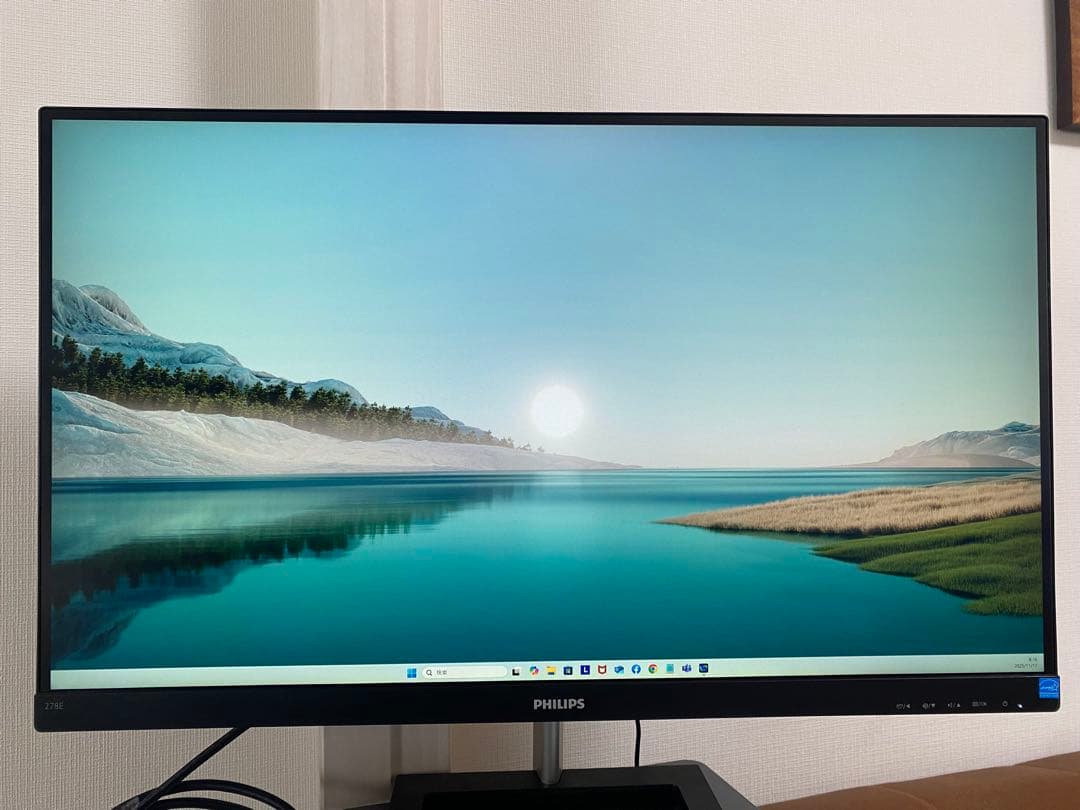 キ*ブ様 【美品】Philips 278E1 4K モニター