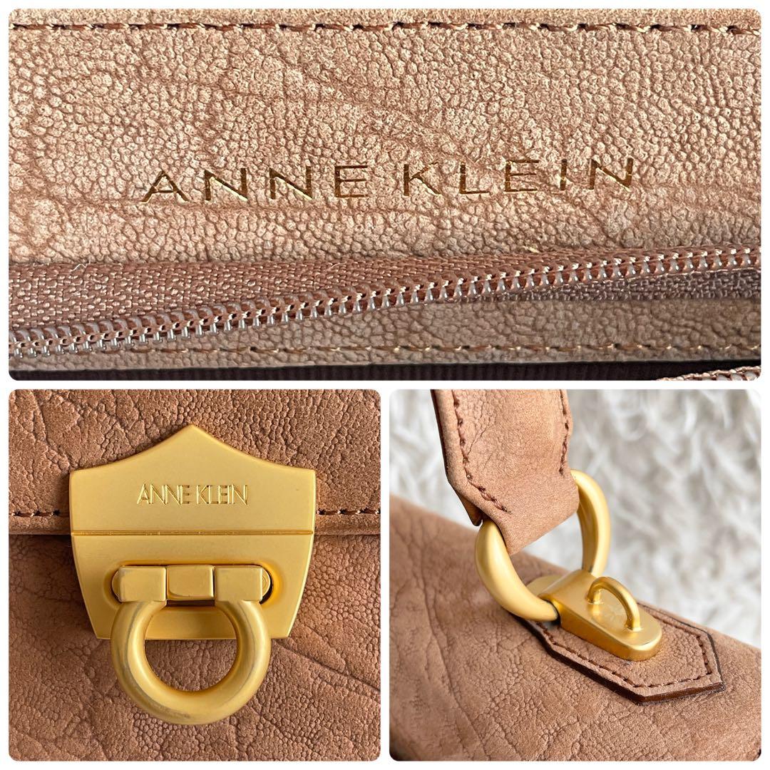 美品 エレファントレザー 2way ショルダーバッグ ゴールド金具 モカブラウン