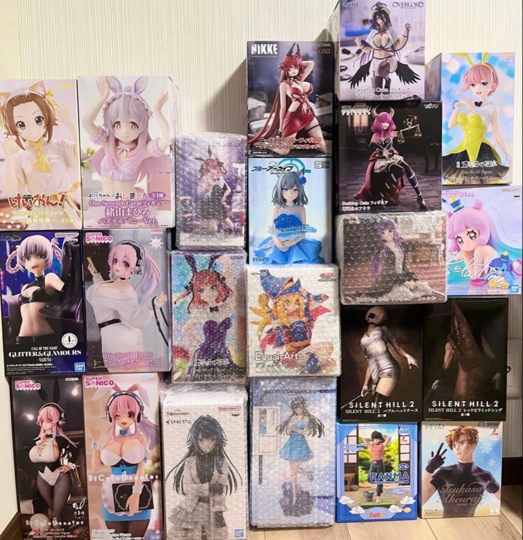 最新作　美少女　フィギュア　まとめ売り　プライズ　ブルアカ　NIKKE けいおん