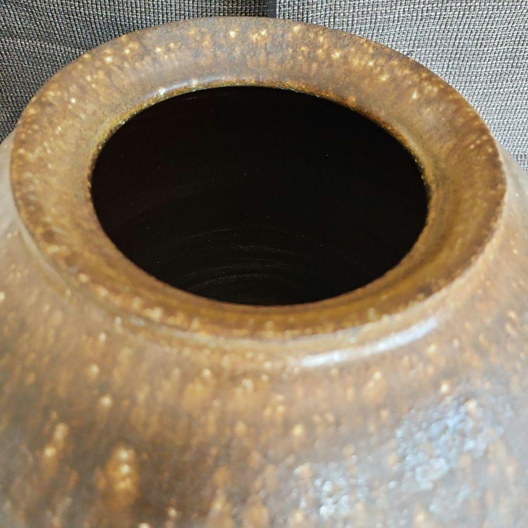 備前　壺　尚文作　共箱有り　備前焼　出井尚文