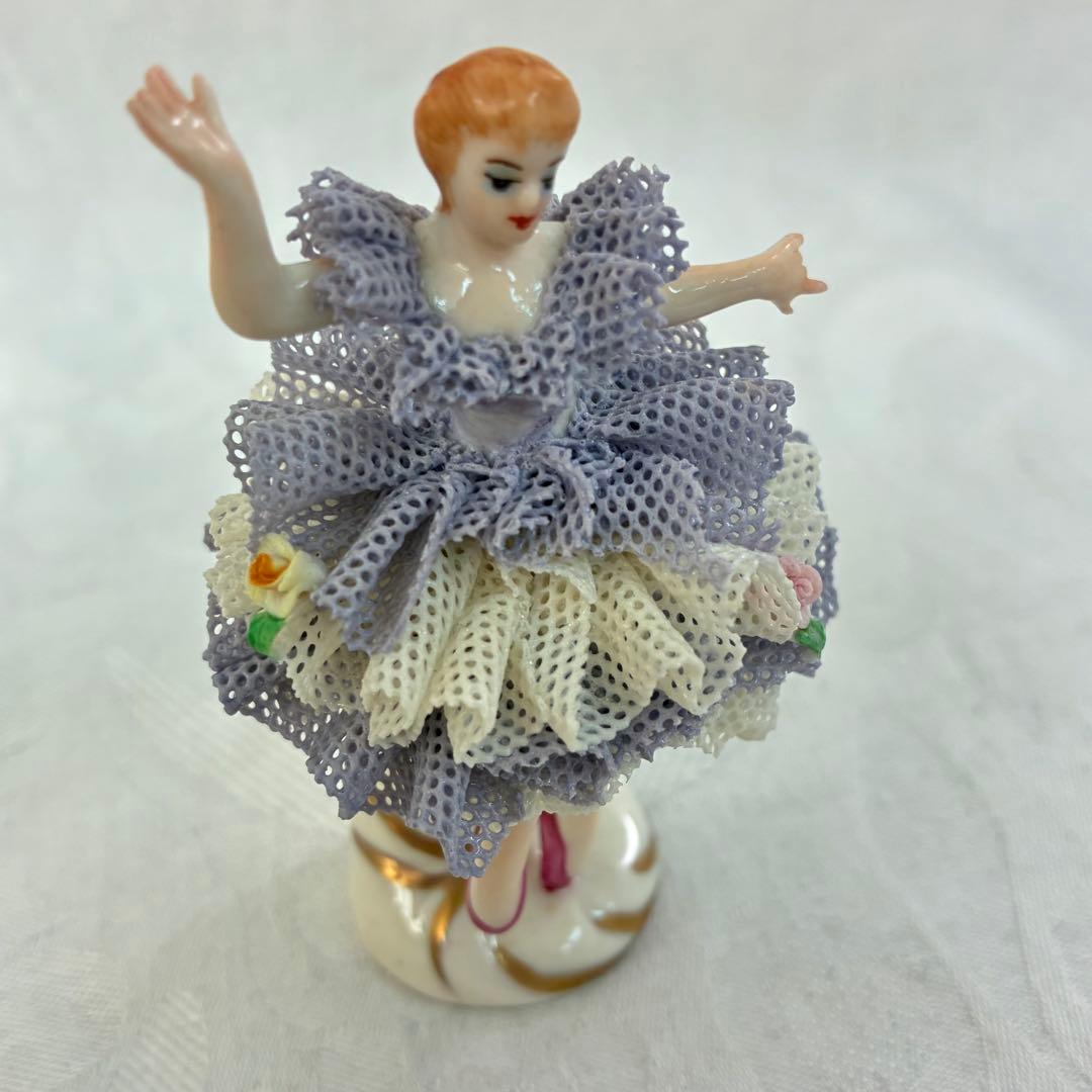 アイリッシュドレスデン レース陶器人形 \"Regina\"\"LLna\"3体セット②