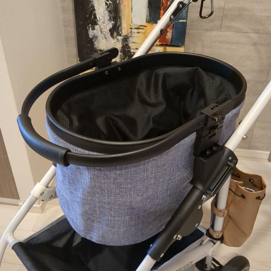 エアバギー　マルチバスケット　アダプター　バスケット　メランジデニム