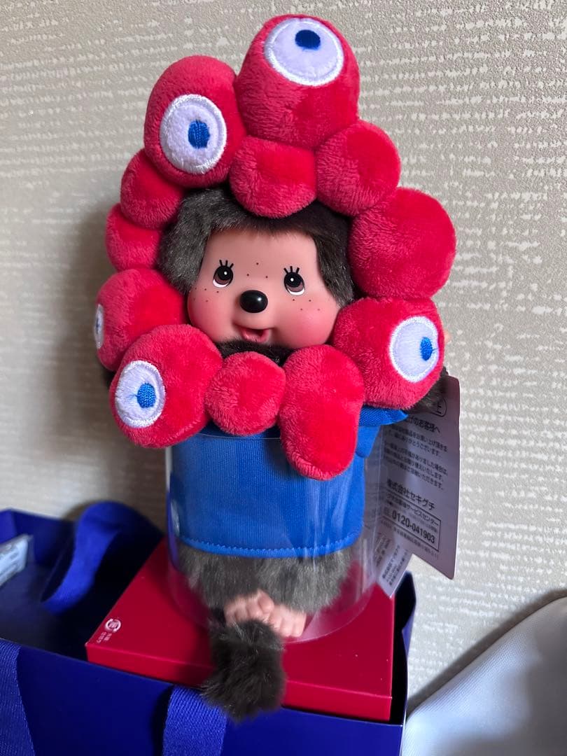 希少　ミャクミャク×モンチッチ ぬいぐるみ　大阪万博 EXPO2025