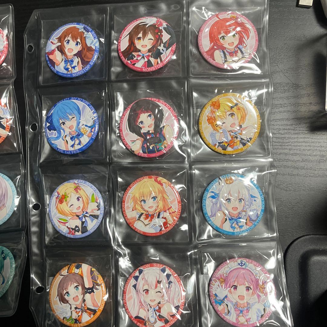 ホロライブ ノンストップ・ストーリー 缶バッジ 全部セット
