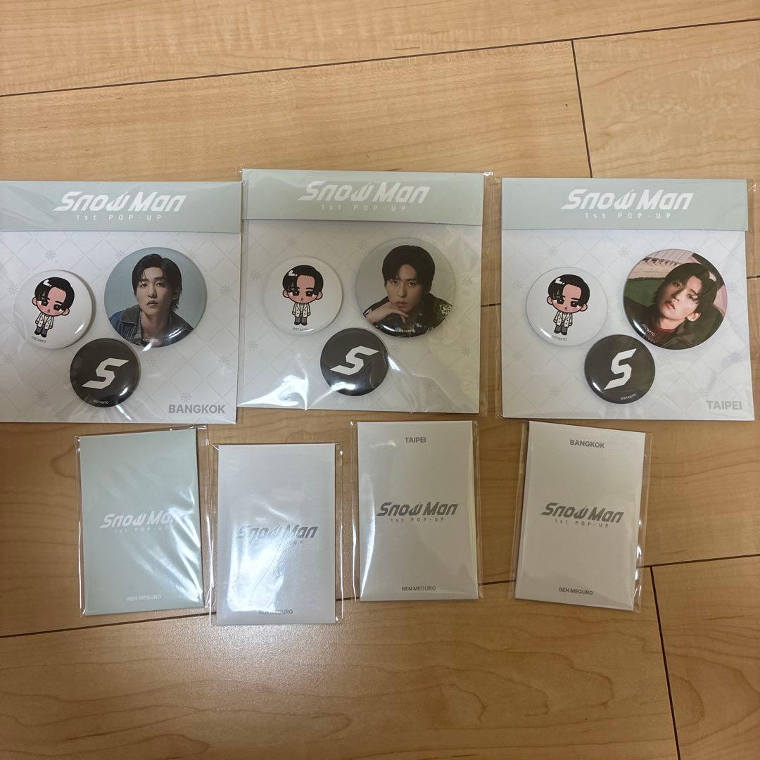  Man ポップアップ限定グッズ　目黒セット