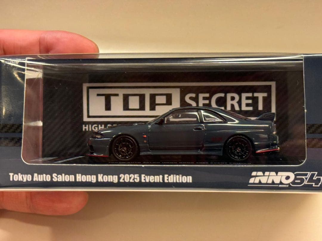 Inno64 1/64 TOP SECRET R33 GT-R 香港限定