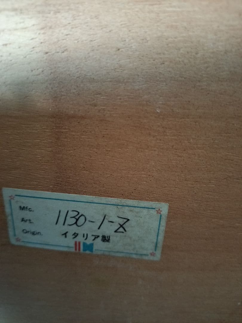 イタリア製品の置物です