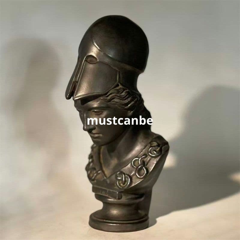 石像 アテナ像 知恵女神 リビング 玄関書斎 デスク 装飾品 工芸品 美術品置物