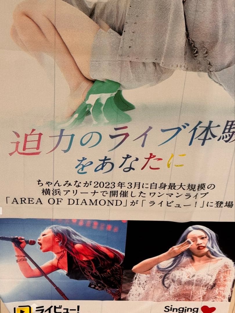 LIVEDAM AREA OF DIAMOND クリアファイル