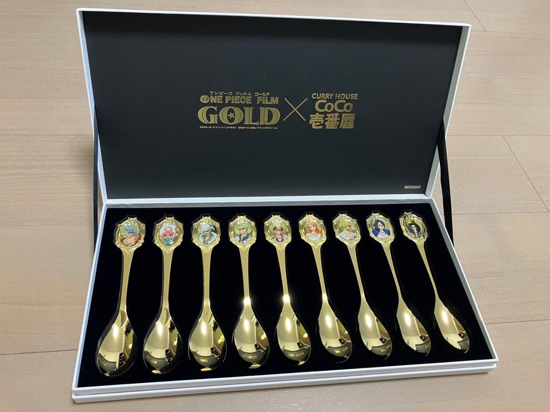 ONE PIECE filmGOLD CoCo壱コラボ ゴールドスプーン