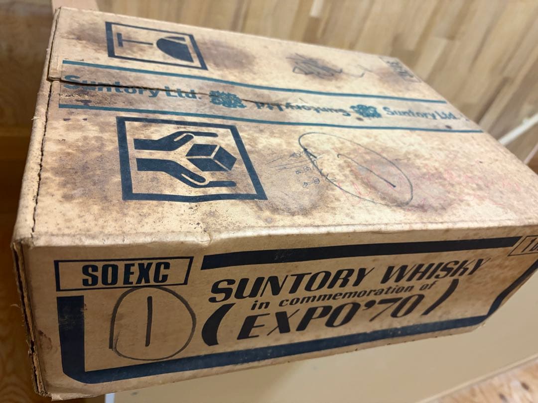 未開封箱！大阪万博記念サントリーオールドEXPO’70限定ボトル180mlx12