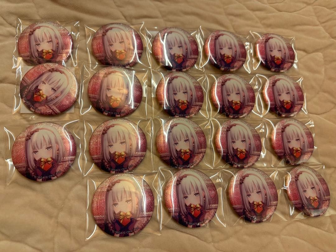 z*u様 プロセカ 宵崎奏 グリッター缶バッジ グリ缶 28C