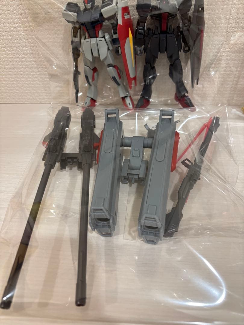 ⑧ジャンクプラモデル ガンダム・HG ストライクダガー RG ゴールドフレーム他