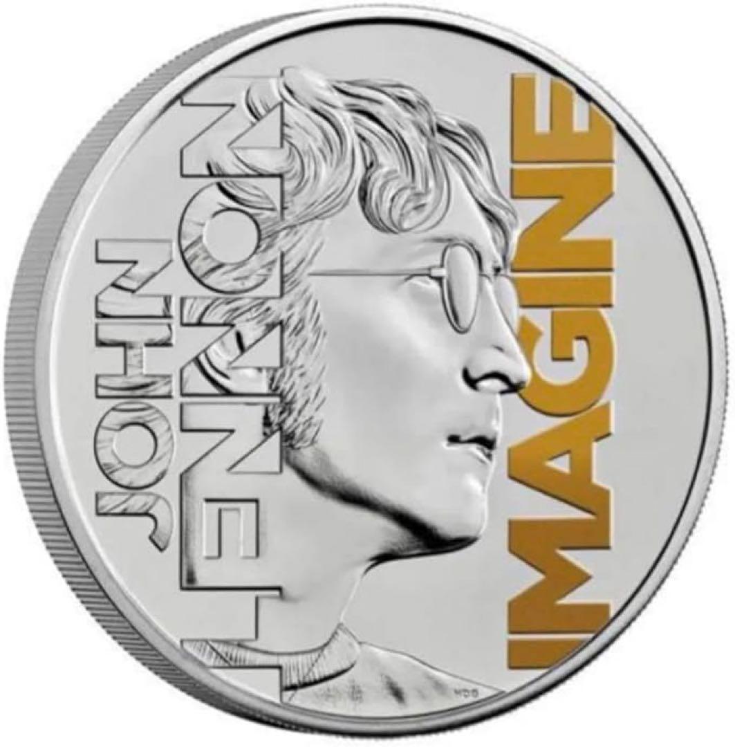★大幅お値下げ‼️最終価格‼️ジョン・レノン 2025 生誕85周年記念銀貨 5oz