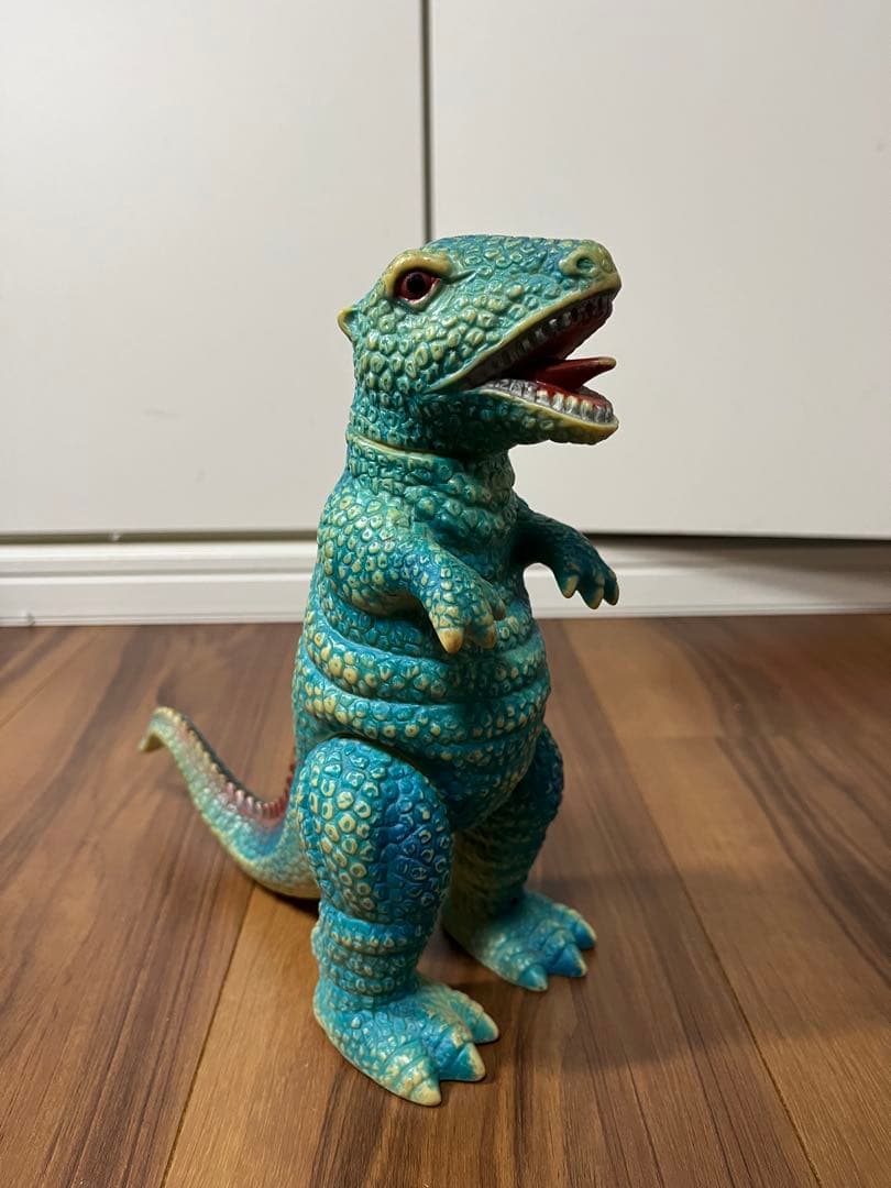 ゴロザウルス　マルサン　ソフビ　当時物