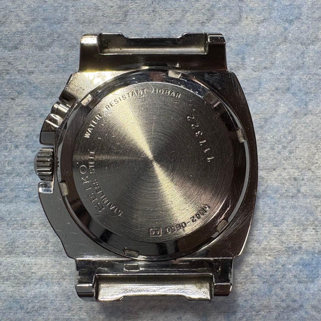 セイコーAGSキネティック5M42 メンズ腕時計 ジャンク 現状渡しの出品です！