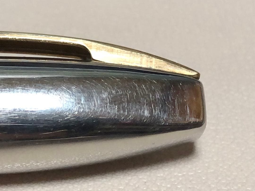 SHEAFFER シェーファー 万年筆 スノーケル ブラック×シルバー