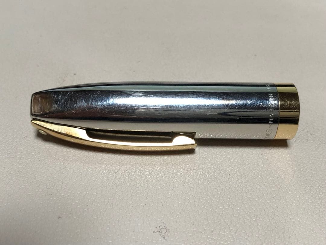 SHEAFFER シェーファー 万年筆 スノーケル ブラック×シルバー
