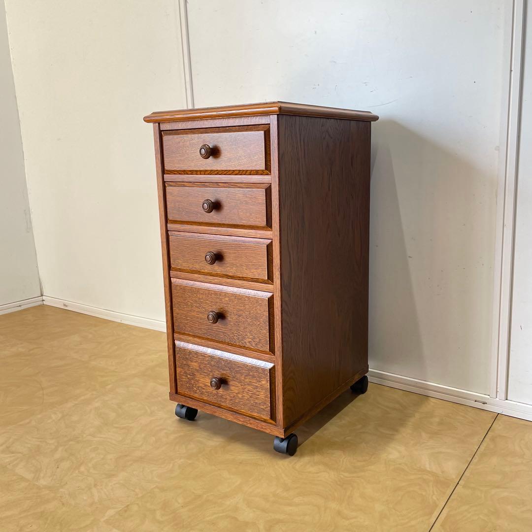 三越家具 カントリーハウス チェストワゴン 引き出し コンソール 台 ブルージュ