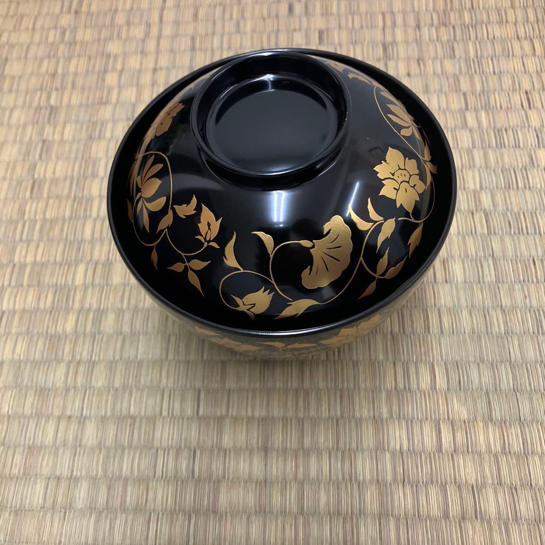 本漆仕上げお吸い物椀(乙造作)