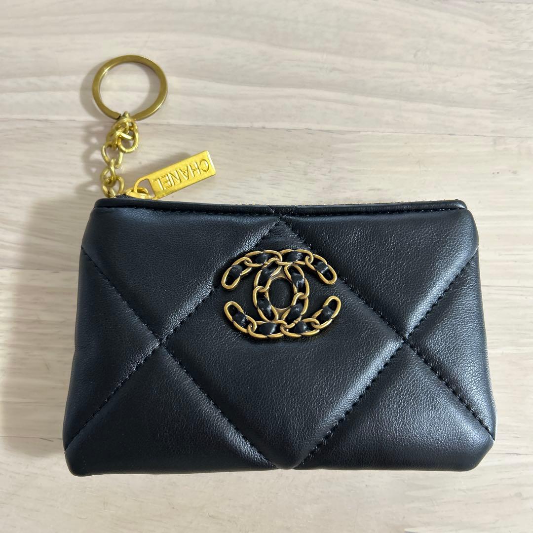 CHANELノベルティケース　キーケース　新品未使用　キルティング