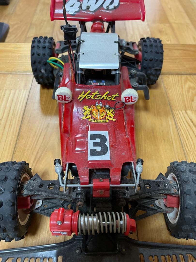 タミヤ ホットショット 4WD ラジコン プロポセット ジャンク