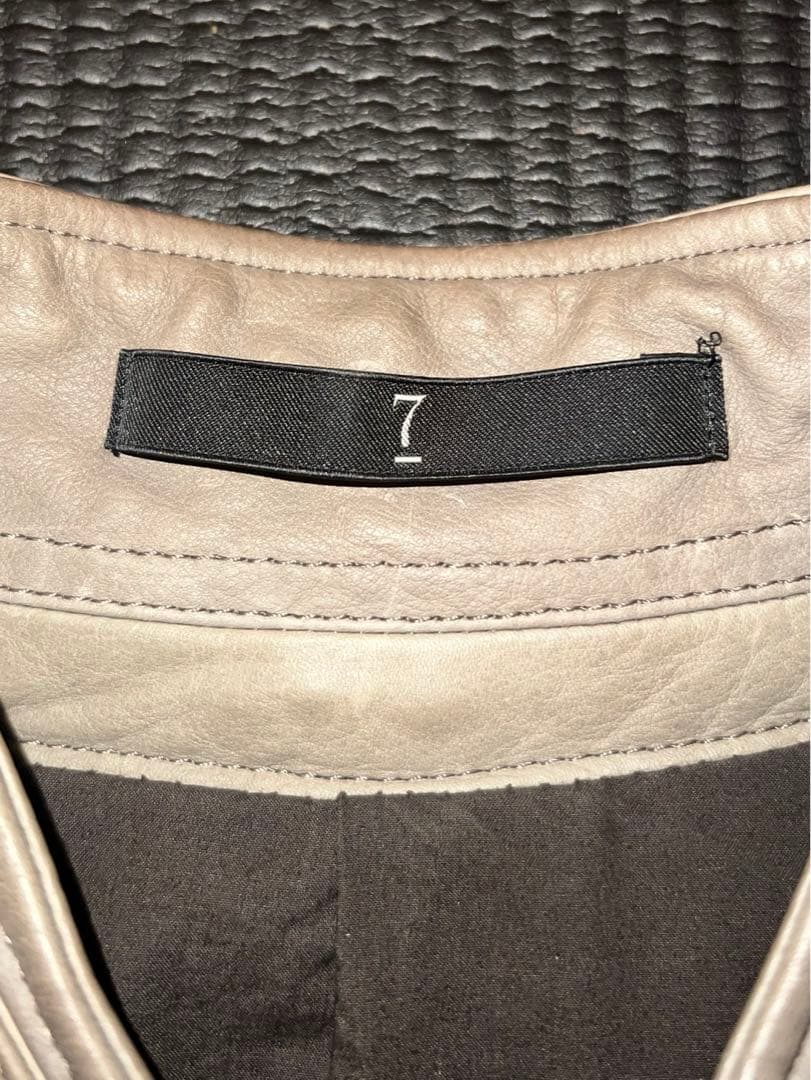 (希少) julius 08ss cow leather jacket 日本製