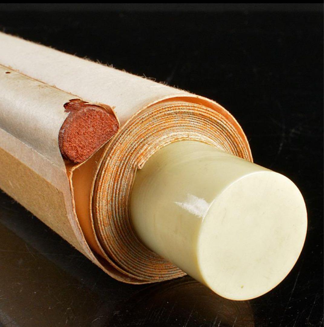 中国　掛軸　斉白石筆　紙本水墨画　海老蟹図