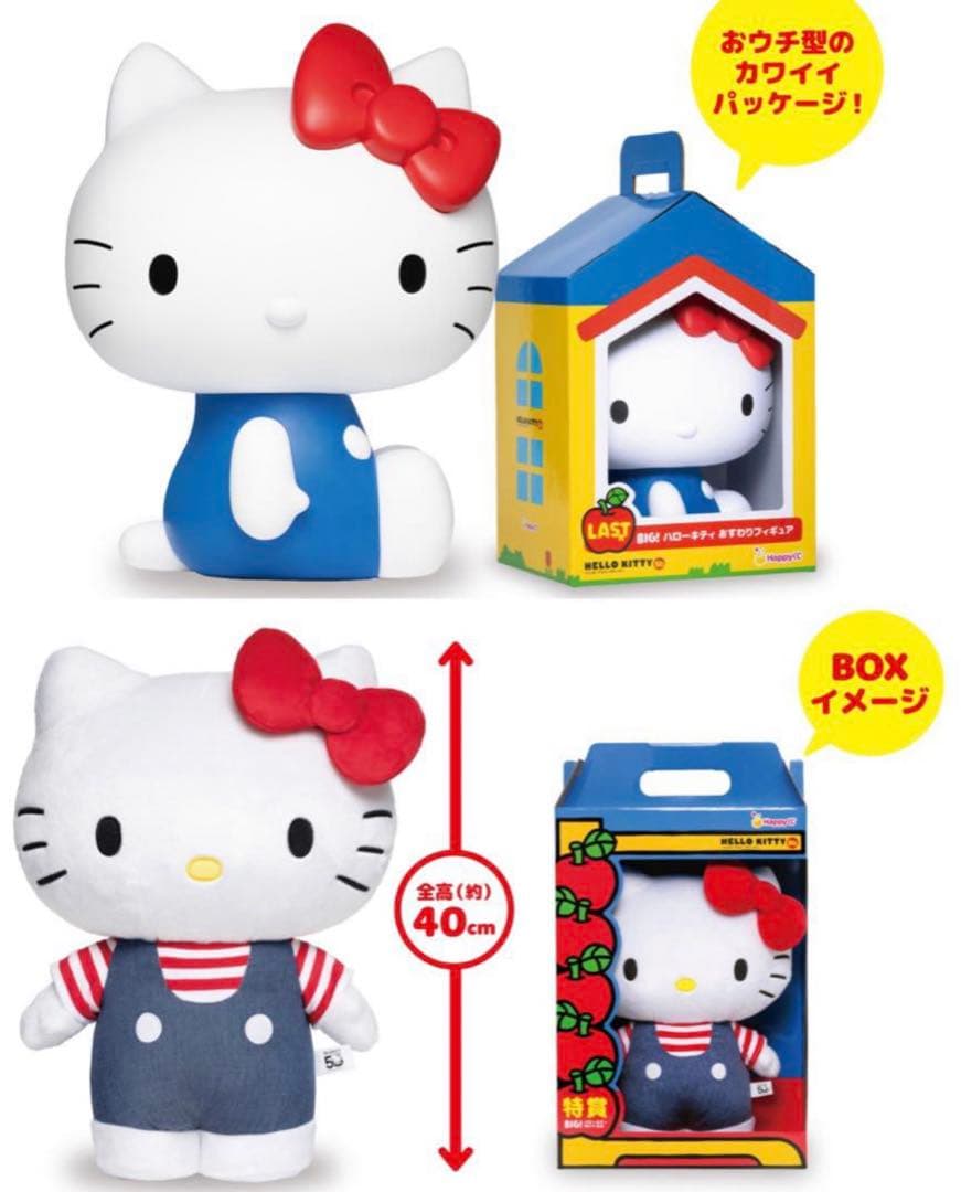 ハローキティ Happyくじ 50周年 アニバーサリー 特賞 ラストワン