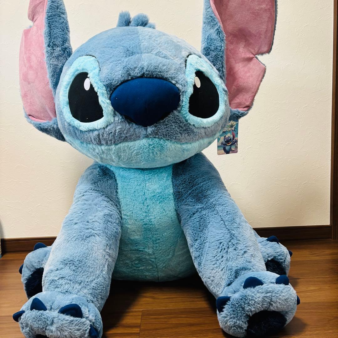 新品　未使用　スティッチ ぬいぐるみ ディズニー　コストコ　特大サイズ