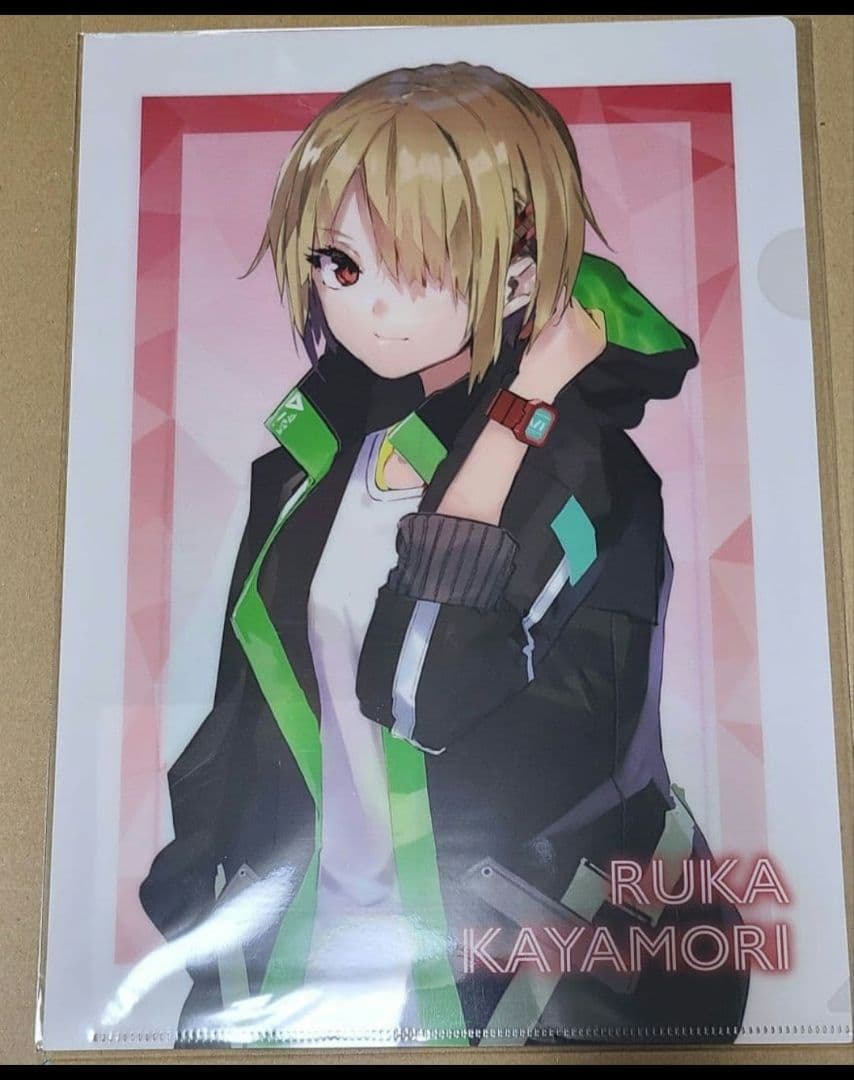 ヘブンバーンズレッド　ヘブバン　31A部隊　茅森月歌　國見タマ　クリアファイル