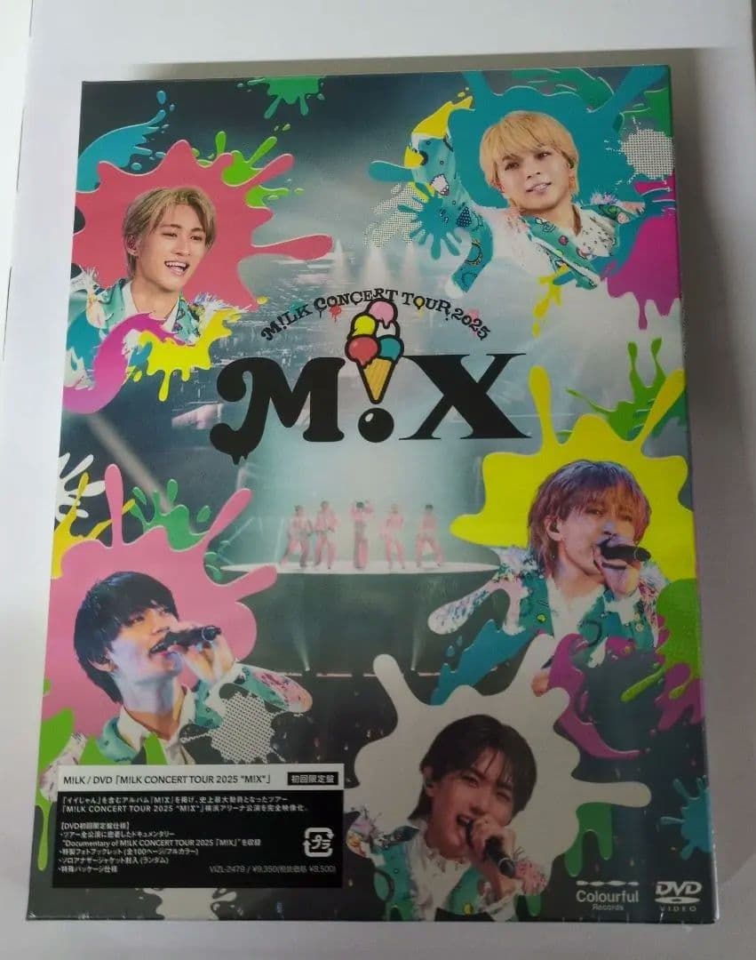 MiLK LIVE CONCERT TOUR 2025 MiX 初回限定盤DVD