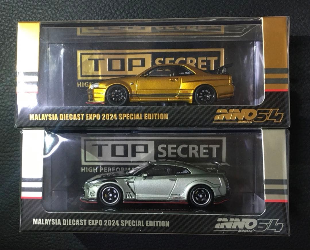 2台セッ　INNO TOP SECRET R34 R35 GT-R