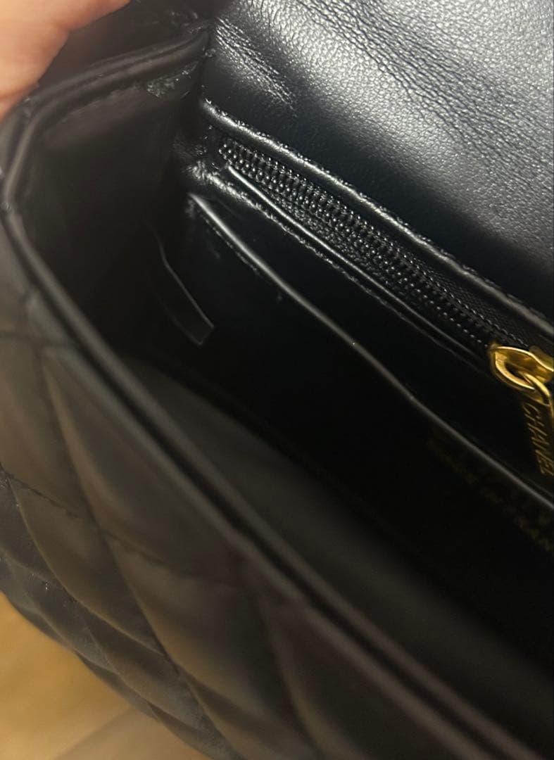 CHANEL ノベルティ バッグ ゴールド