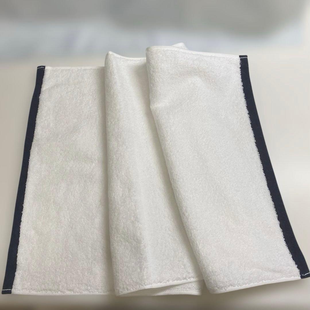 新品 今治 タオルセット 7枚 フェイスタオル バスタオル ネイビー シンプル