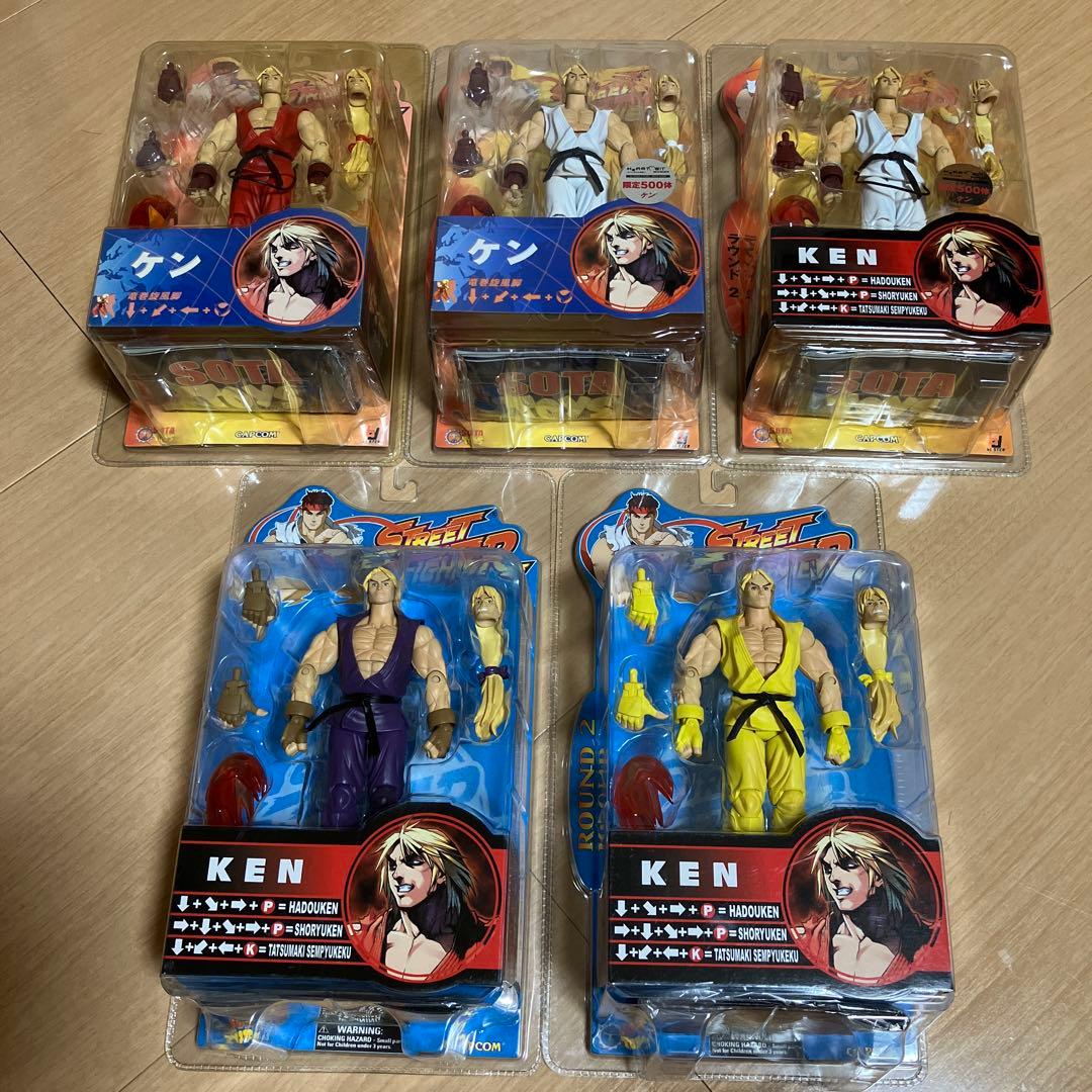SOTA TOYS ストリートファイター　ケン　5種