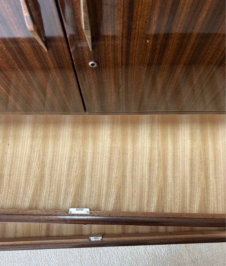 上段(小物入)中段(着物入)下段(3引出)3段組タンス