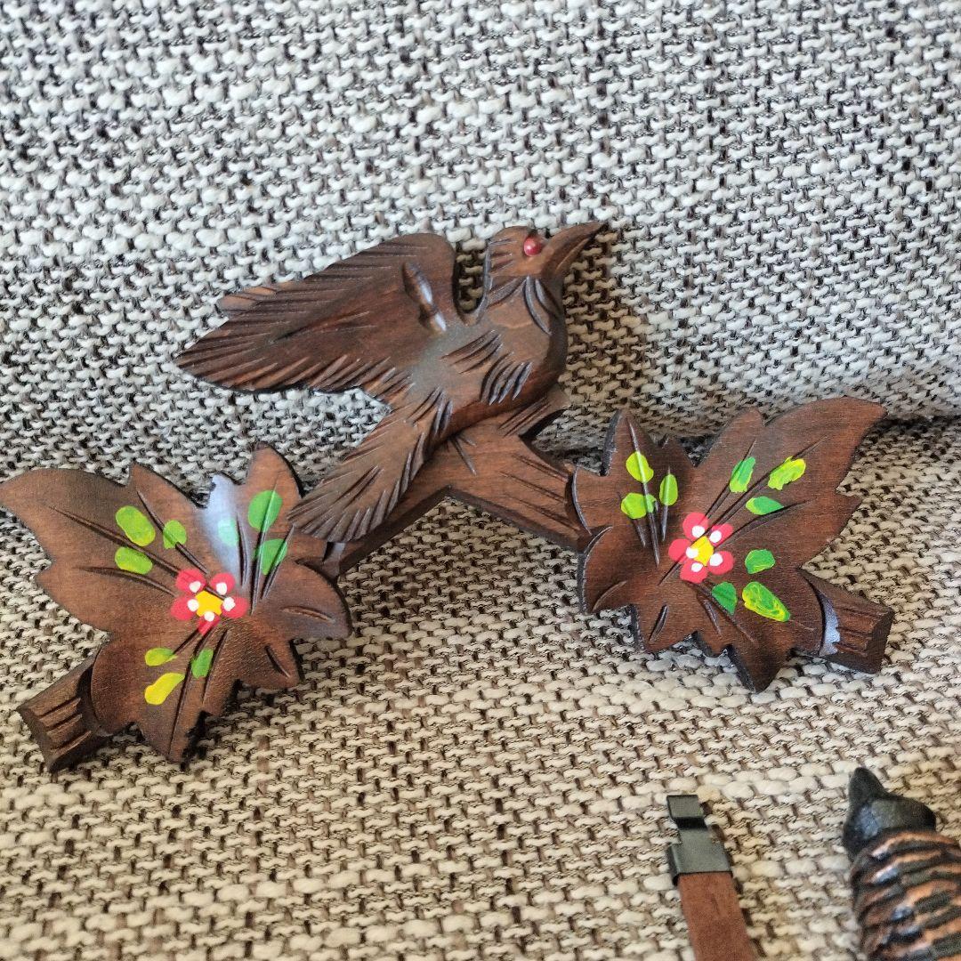 未使用◆ドイツ製◆鳩時計5リーフ　カッコー