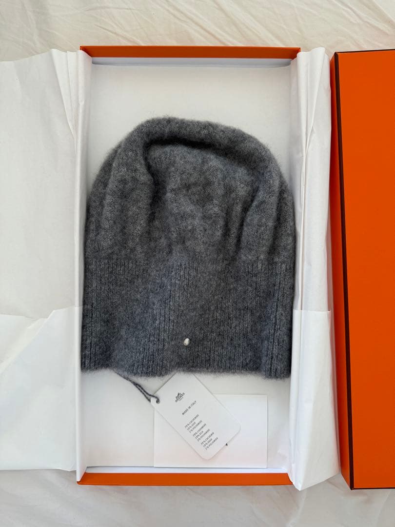HERMÈS ニット帽　エルメス　帽子