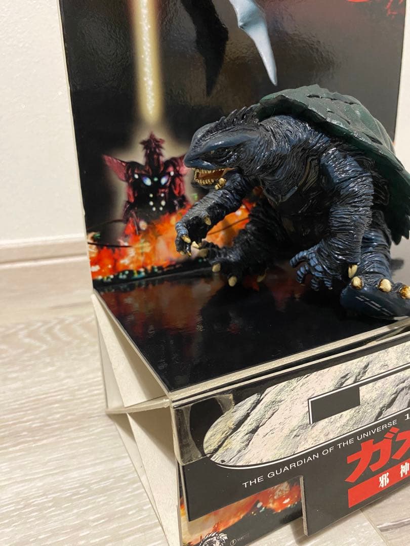 【限定超希少】ガメラ3 邪神覚醒 公開告知限定訴求パネル＆フィギュア