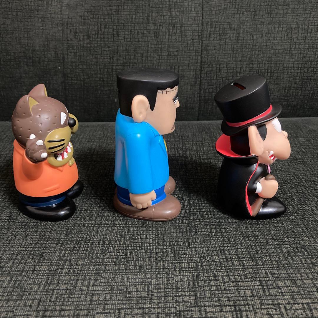 怪物くん ソフビ貯金箱コレクション 全５種コンプリート