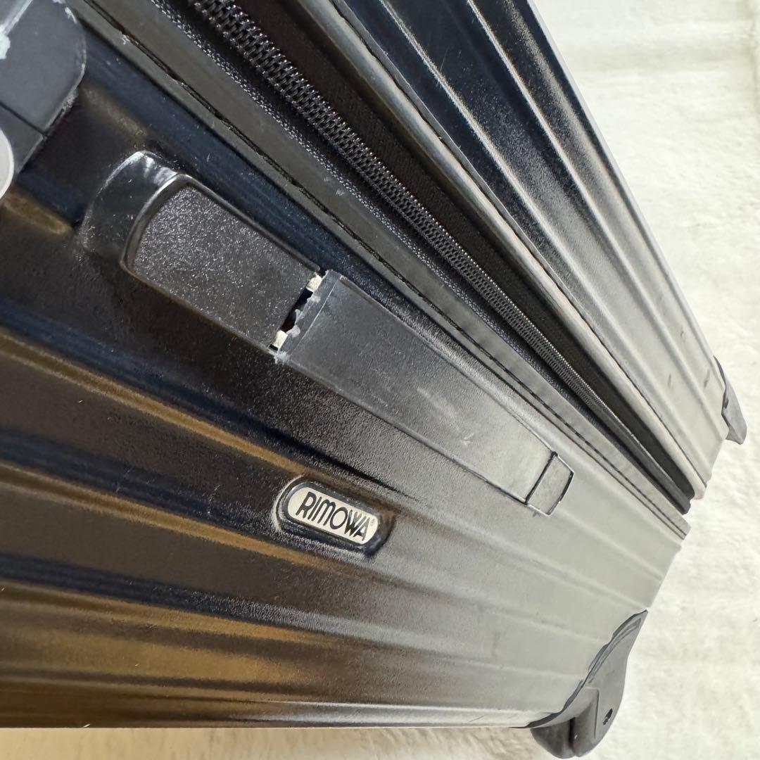 人気RIMOWA SALSA TROLLY 82 ブラック　TASロック2輪