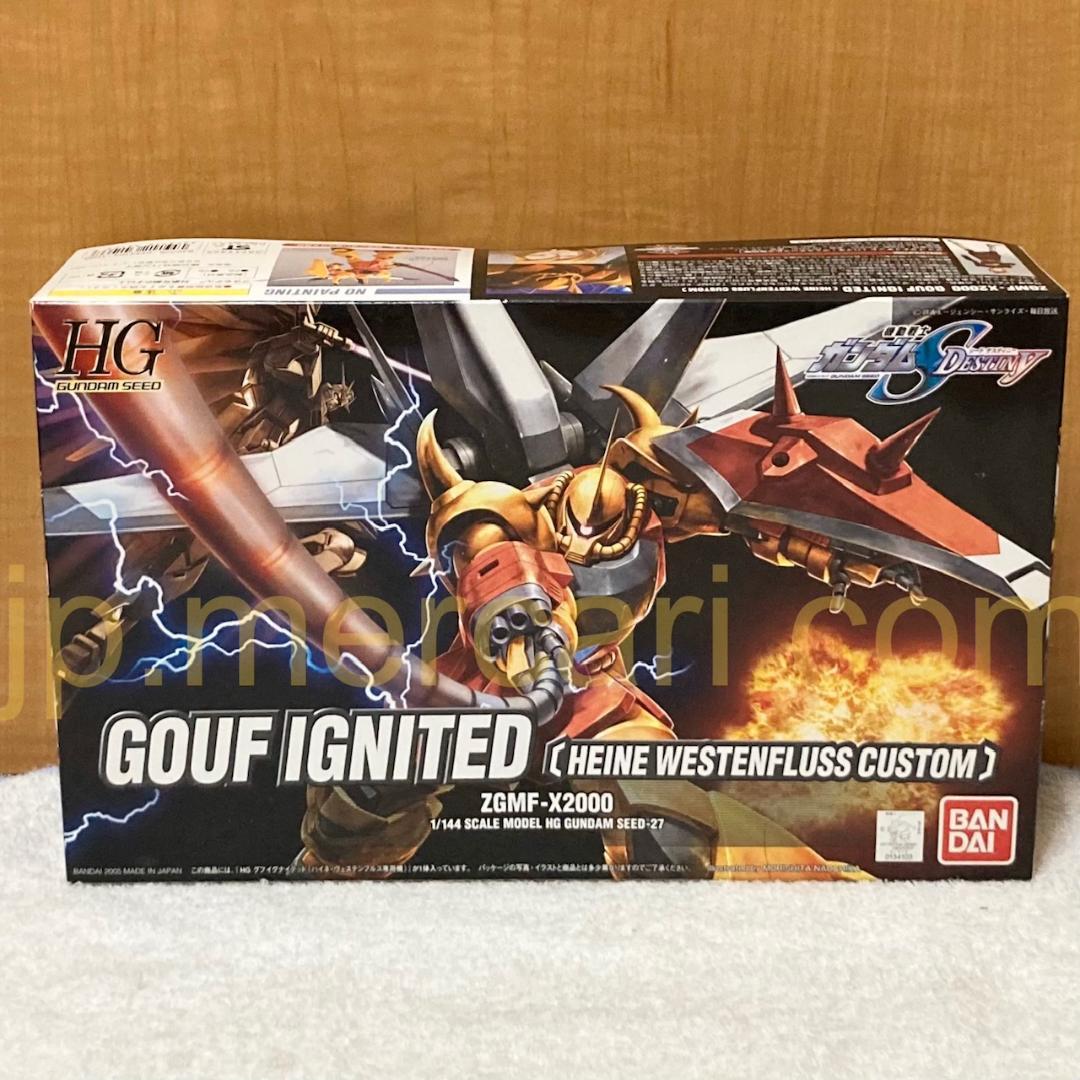 新品 HG 1/144 グフイグナイテッド ハイネ・ヴェステンフルス専用機